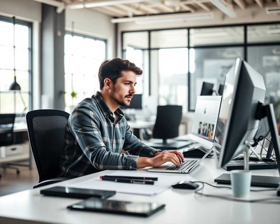 webdesigner inschakelen