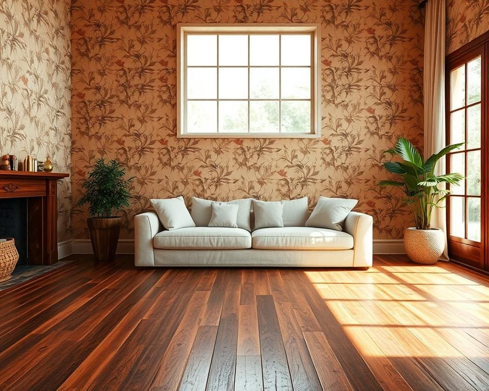 Hoe kies je Casamance behang dat past bij houten vloeren?