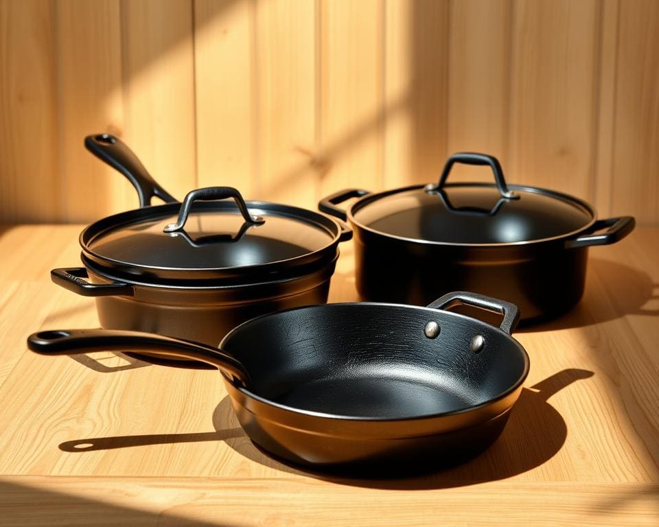 Zijn de gietijzeren pannen van Valira geschikt voor inductie?