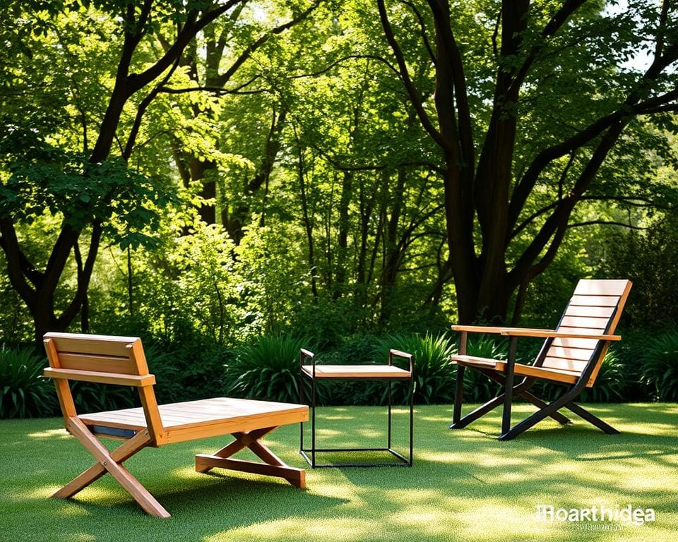 moderne buitenmeubelen