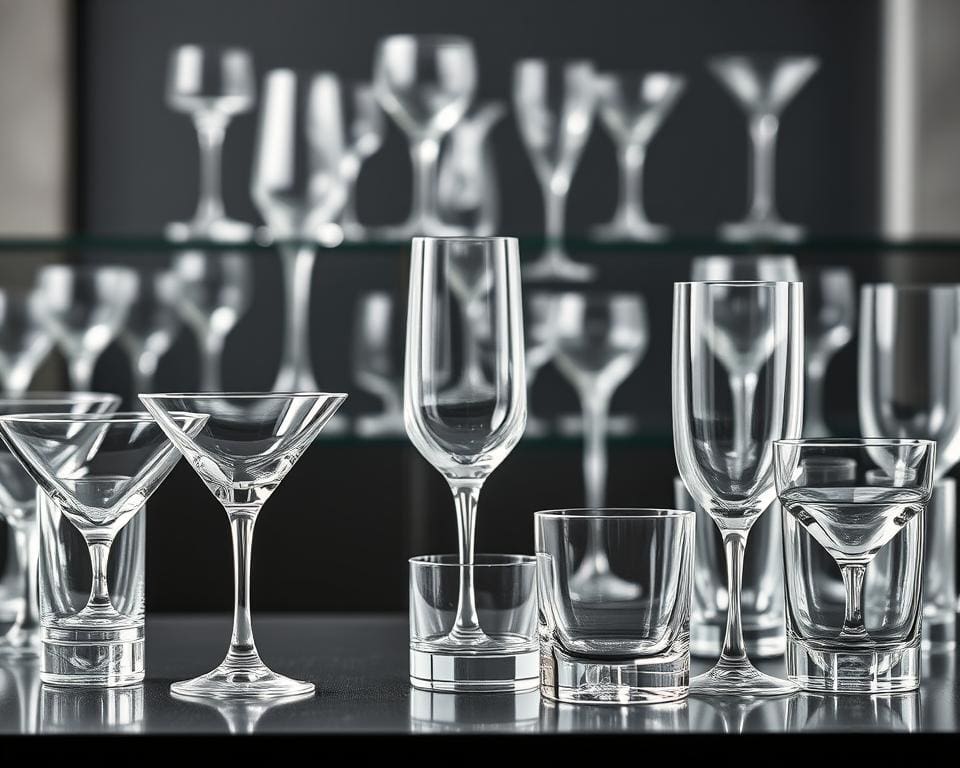 moderne design van Spiegelau glazen