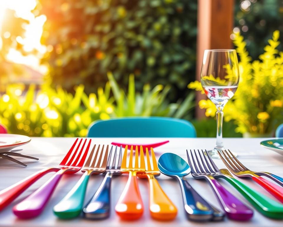 voordelen kleurrijk bestek