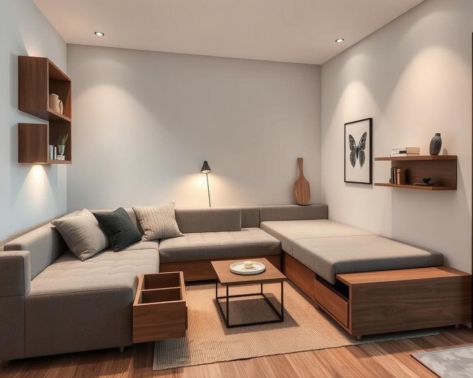 Multifunctionele meubels voor kleine ruimtes
