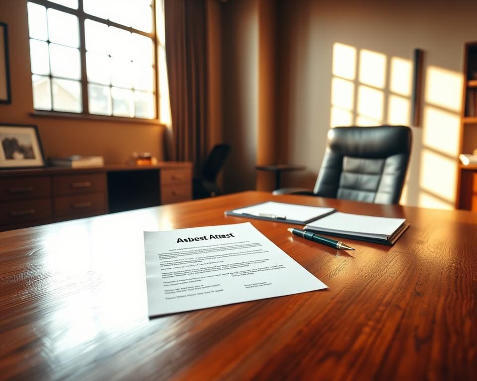 Wie mag een asbest attest officieel opmaken?