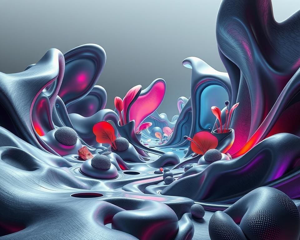 Op welke manier breng je organische vormen in tech-design?