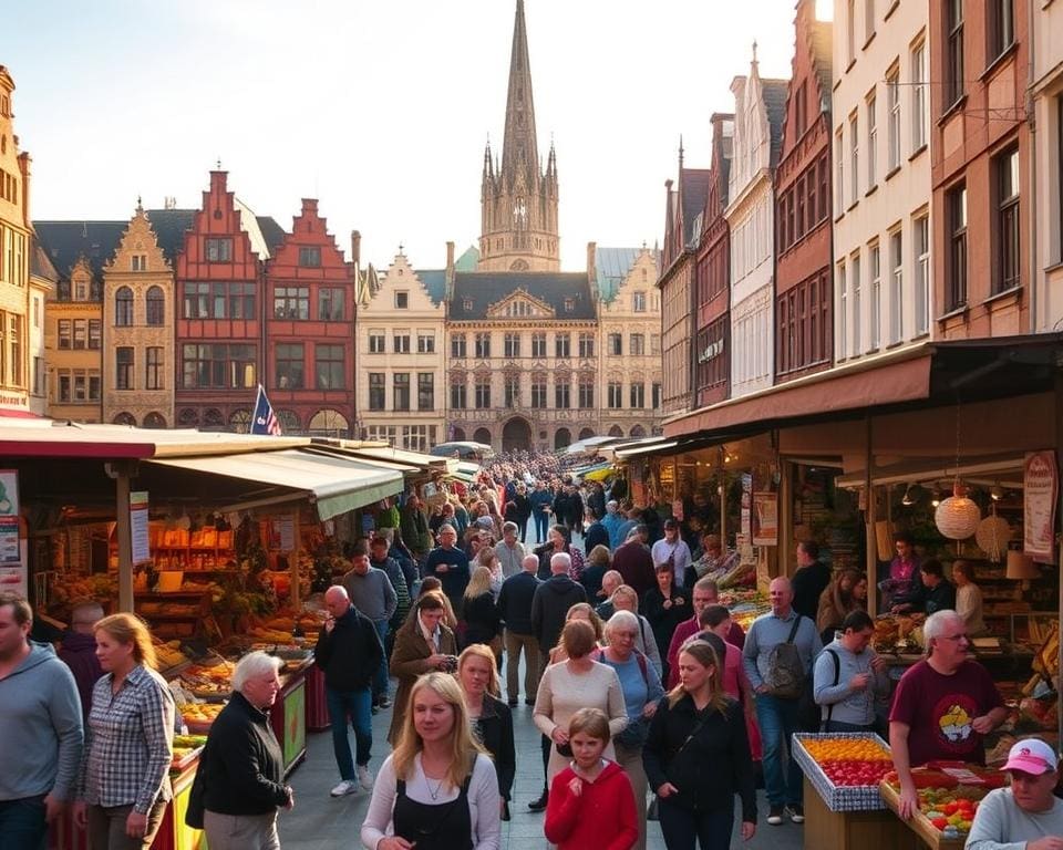 Wat zijn de leukste markten in België om te bezoeken?