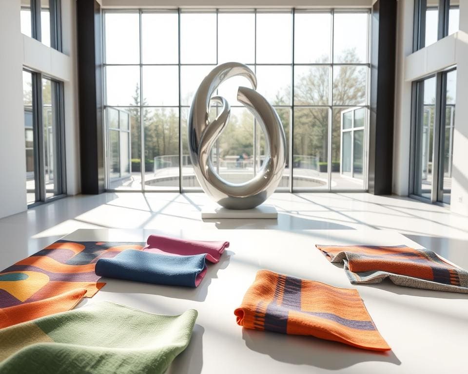 Welke stoffen passen bij innovatieve interieurs?