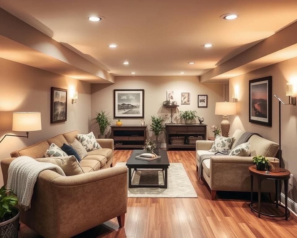 Hoe maak je van een kelder een gezellige leefruimte?