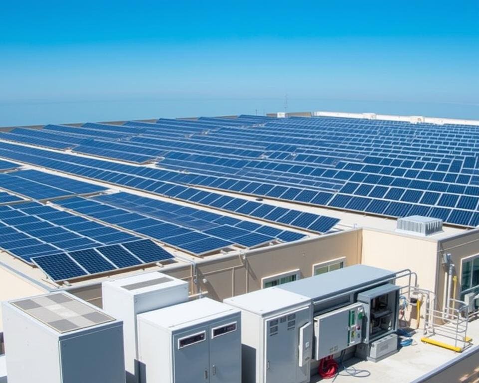 Hoe werkt zonne-energiesysteem voor bedrijven?