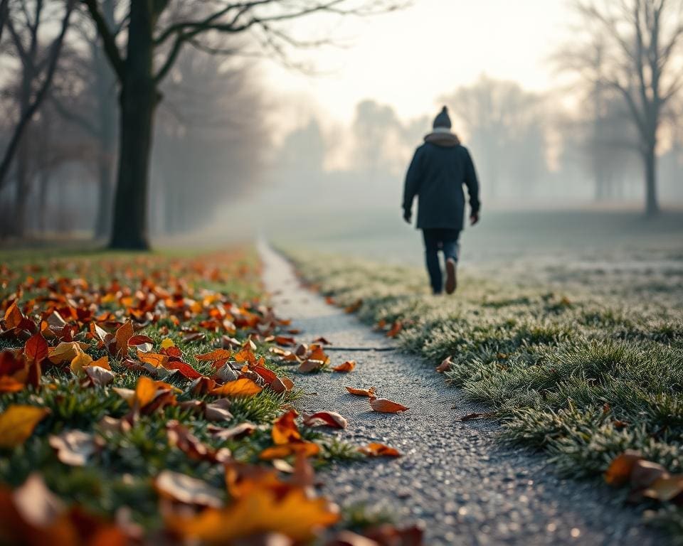 Wat brengt een koude ochtendwandeling je?