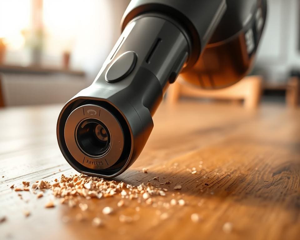 Hoe bepaal je of een kruimeldief voldoende zuigt?