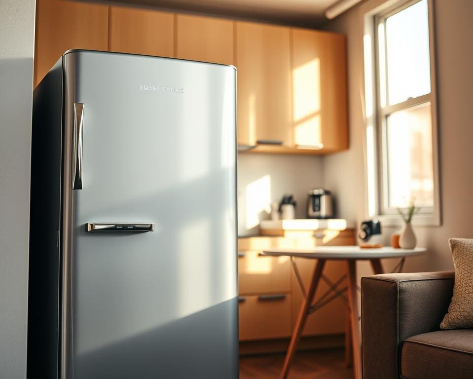 Welke koelkast is geschikt voor een klein appartement?