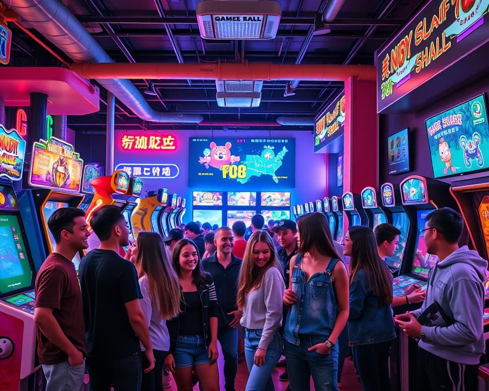 Waarom is een bezoek aan een gamehal zo leuk?