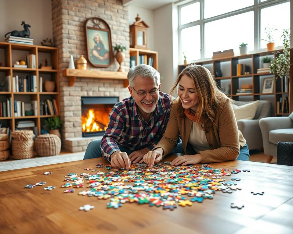 Waarom is samen puzzelen een leuke bezigheid?