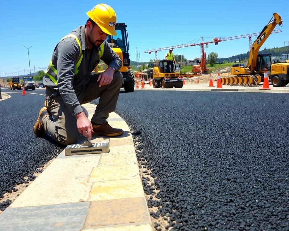 Wat doet een stratenmaker bij infrastructuurprojecten?