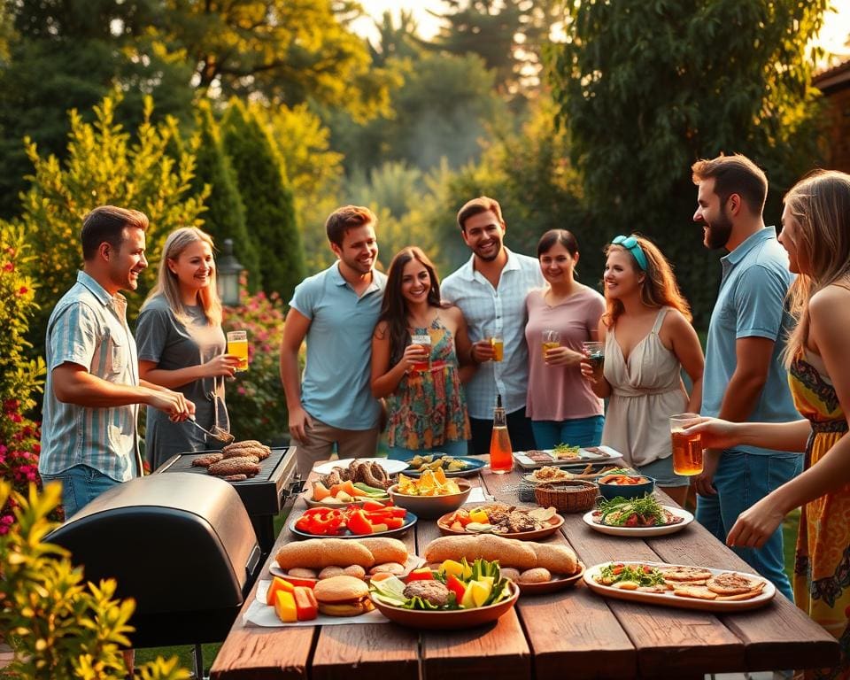 Wat maakt een barbecue met vrienden zo gezellig?