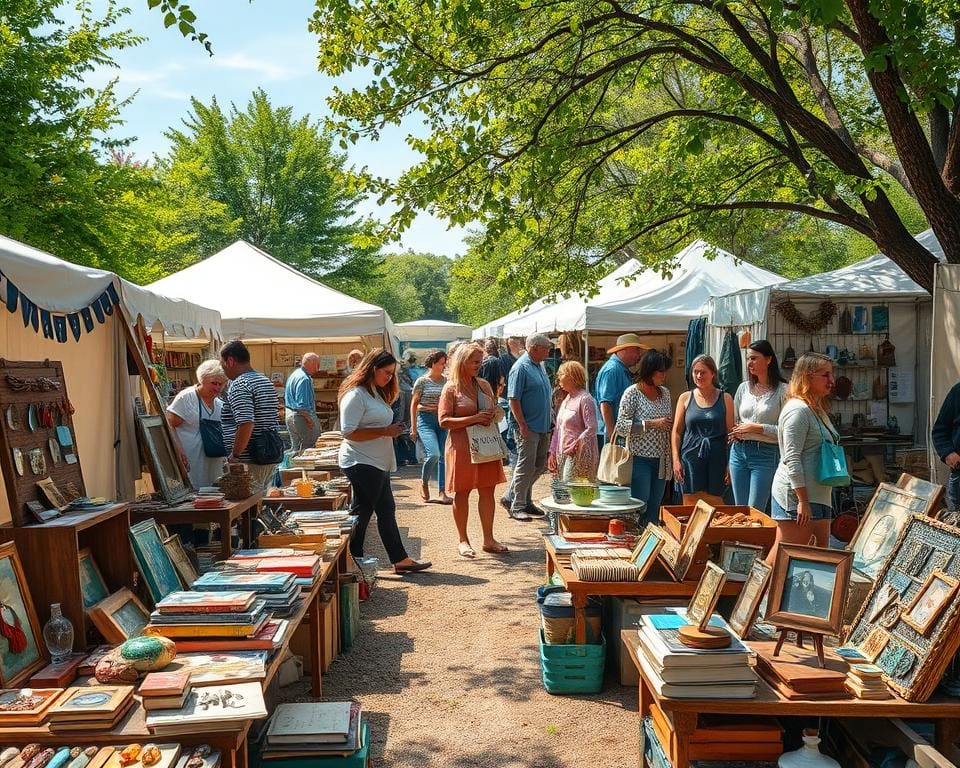 Wat maakt een rommelmarkt bezoeken zo leuk?