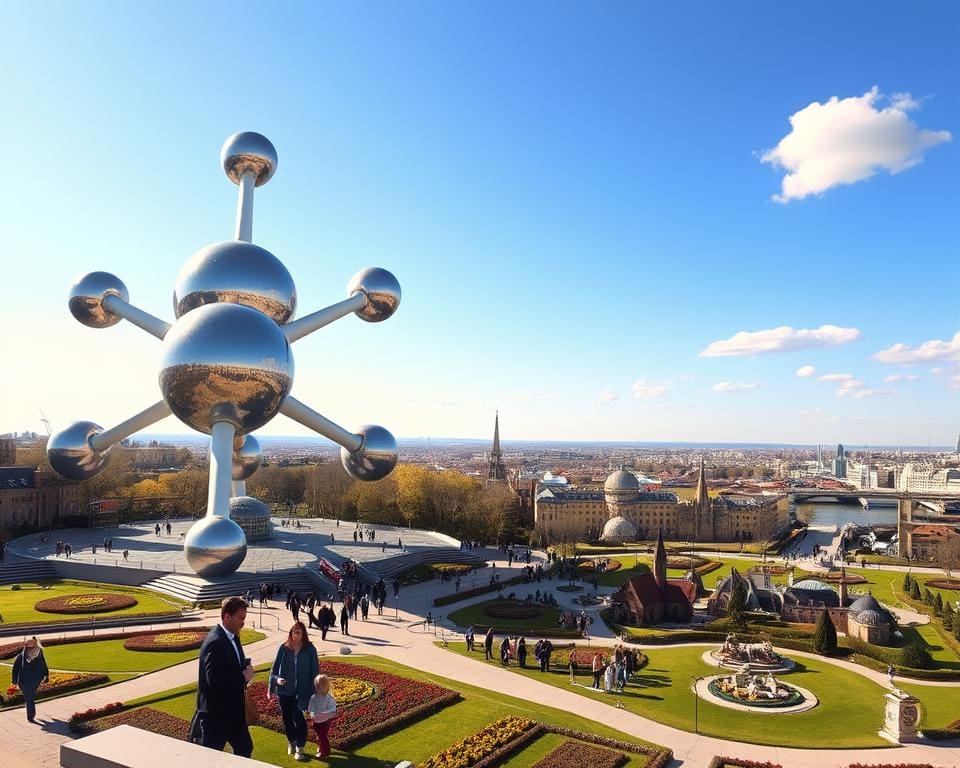 Bezoek aan het Atomium en Mini-Europa