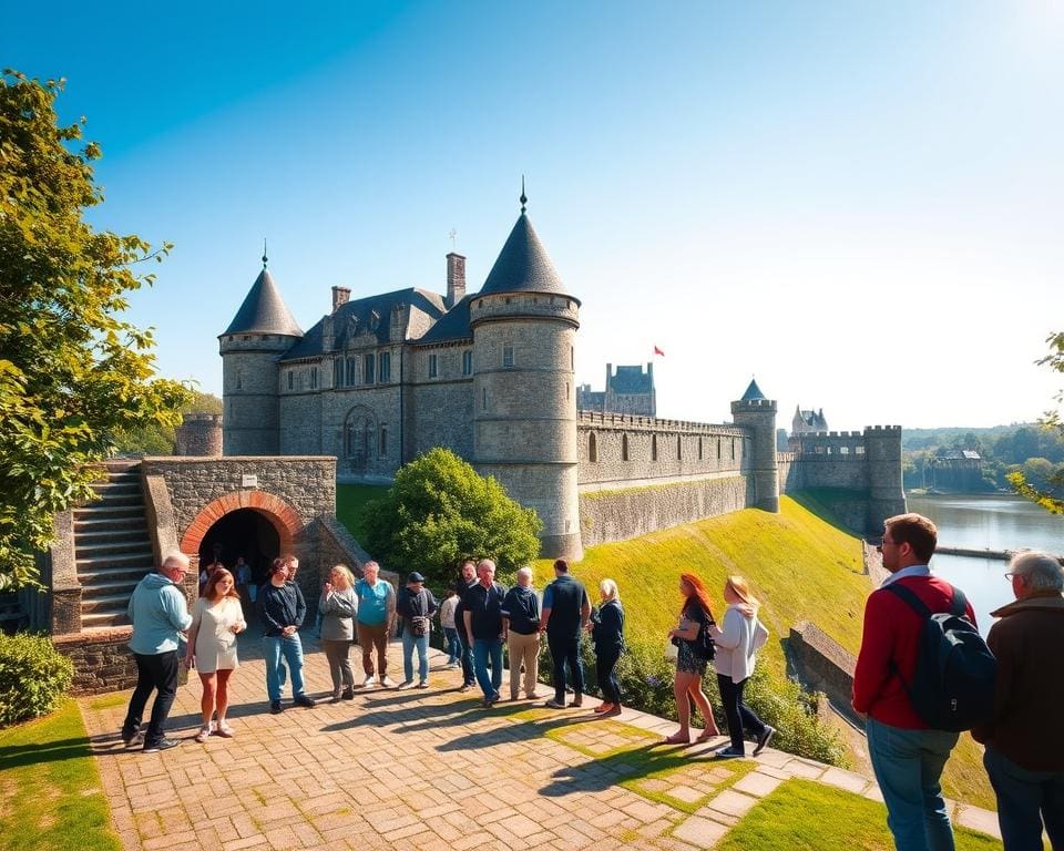 Bezoek aan het Gravensteen in Gent