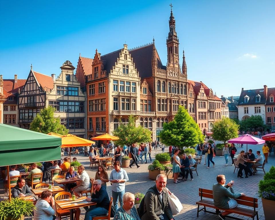 Citytrip Leuven met gezellige pleinen