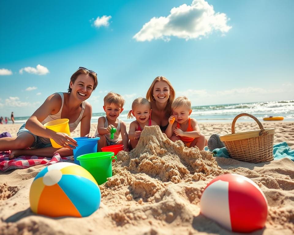 Dagje zee in Oostende met familie