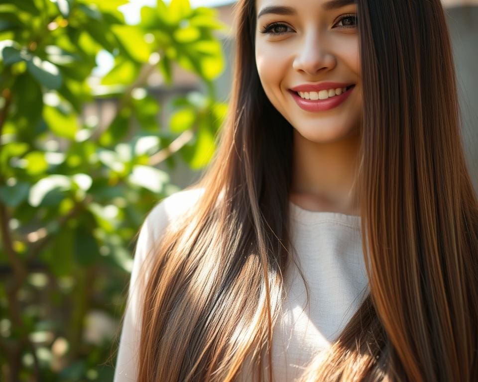 Hoe krijg je glanzend haar zonder siliconen?