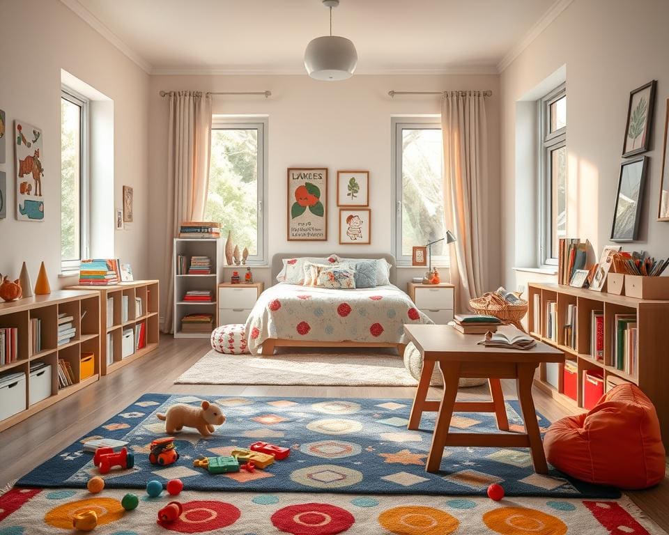 Hoe richt je een kinderkamer functioneel in?