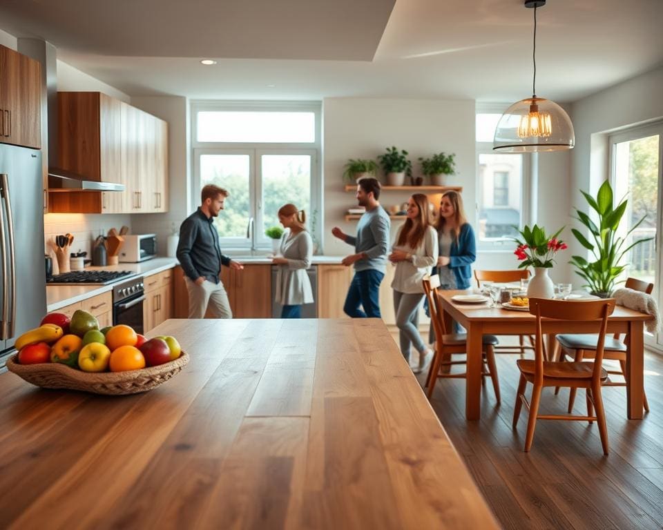 Wat maakt een open keuken zo geliefd?