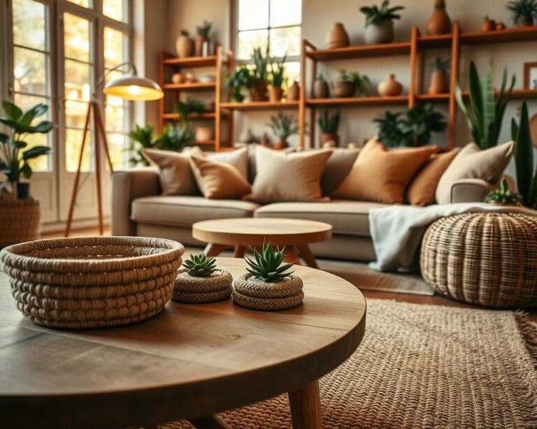 Hoe creëer je sfeer met natuurlijke woonaccessoires?