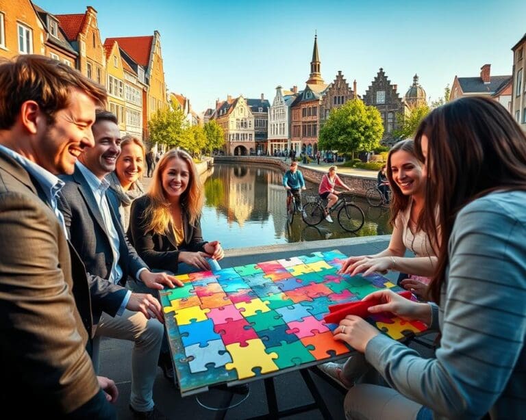 Wat zijn leuke groepsactiviteiten in Vlaanderen?