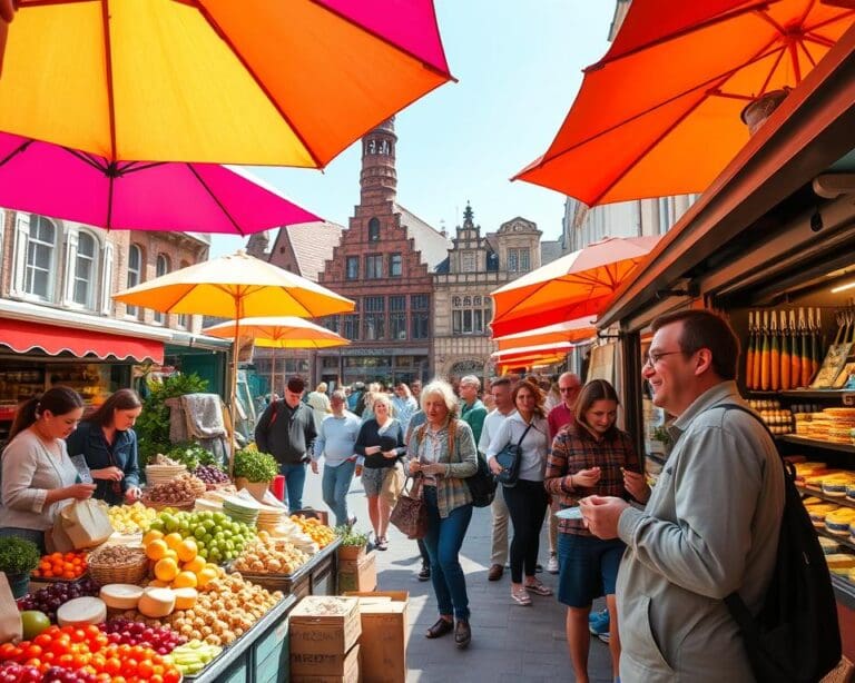 Welke markten zijn leuk om te bezoeken in België?