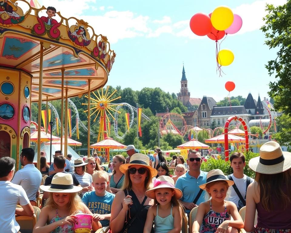 Welke pretparken zijn populair in België?