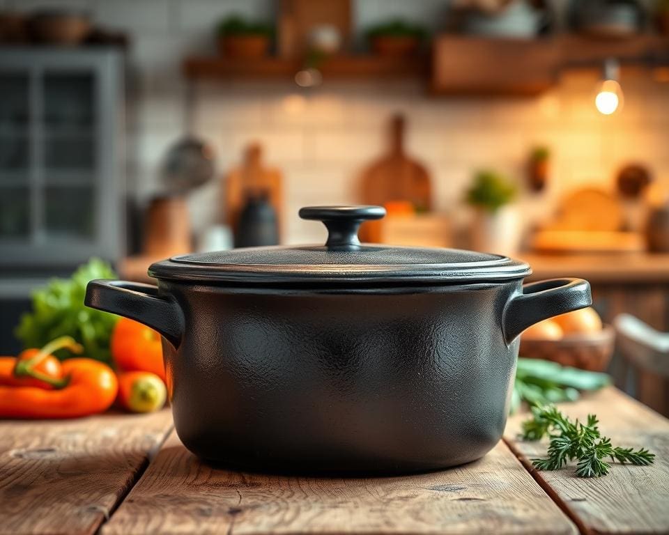 gietijzeren braadpan