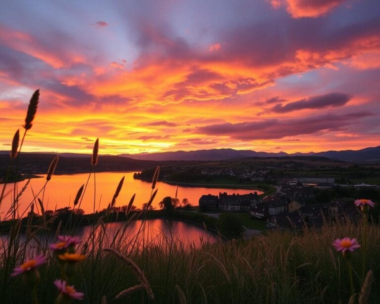 zonsondergang Europa