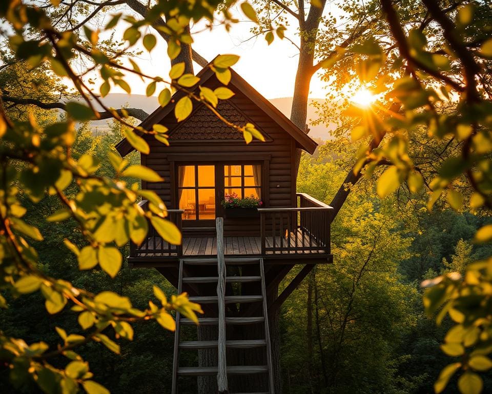 boomhut Ardennen