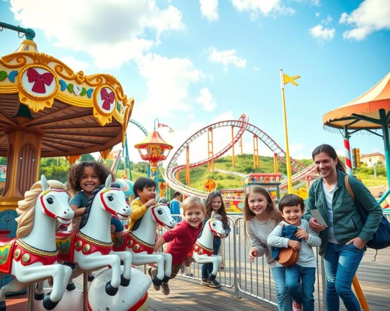 pretpark jonge kinderen