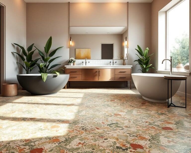 terrazzo badkamer